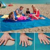 Dotopon Sand Free Beach Mat Blanket Fast Dry Easy to