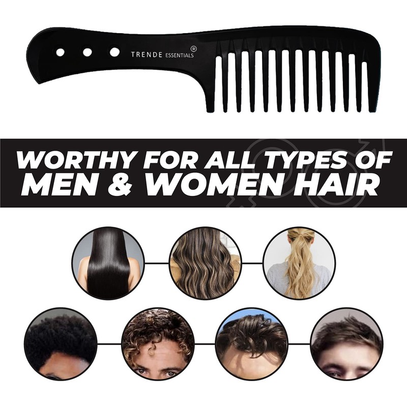 Trende Essentials Wide Tooth Comb 1 Pc - Detangler And
