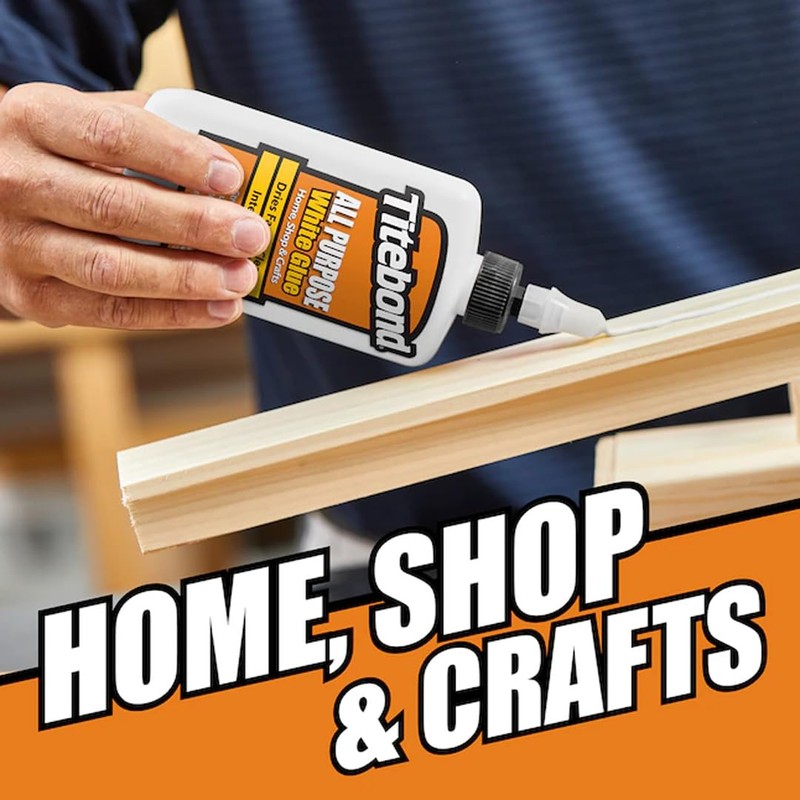 Titebond All Purpose White Glue, Home, Shop, School and Crafts,