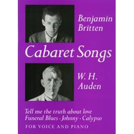 Cabaret Songs: (Medium Voice and Piano)