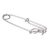 Closed Eye Fishing Clips Snap, Long Line Clips Snap Polished