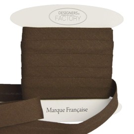 designers-factory Plain Cotton Bias Binding, Beautiful Quality, Larger Cotton Bias Binding