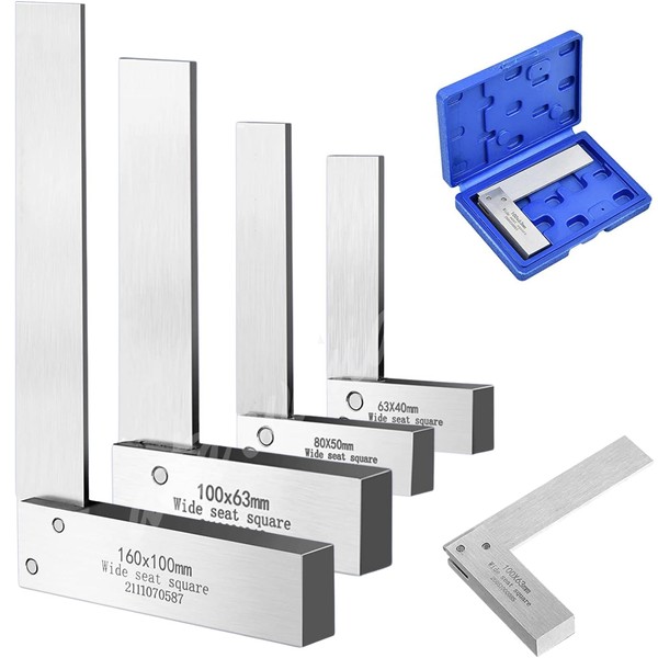 Machinist Square Set 2, 3, 4, 6 Inch, Atarvana Mechanical