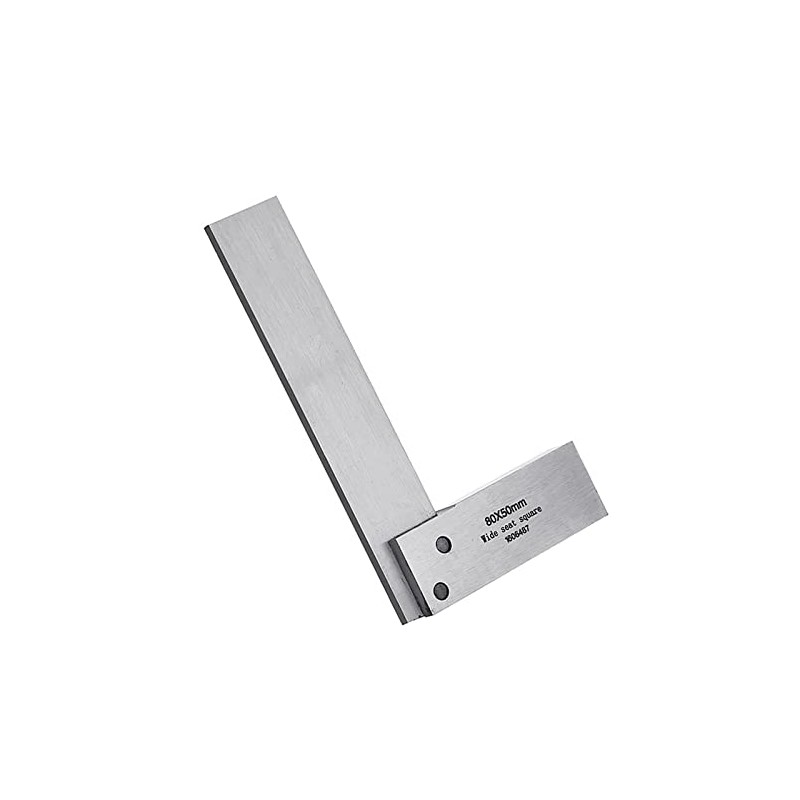 Vogueing Tool 90 Degree Engineers Steel, Square Ruler for Measuring
