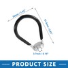A ABSOPRO Black Bicycle Wheel Spoke Wrench 3.7mm Spanner Repair