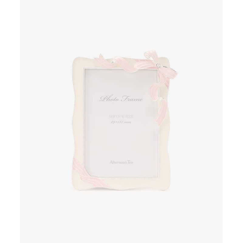 AfternoonTea Living Photo Frame, EN45, Ribbon Photo Frame, Pink