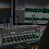 10 Channel Sound Mixer Independent Volume Control Knob Professional Multichannel