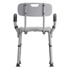 NOVA Medical Products Shower and Bath Chair with Back &