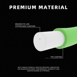 SF Weight Forward Floating Fly line Fly Fishing Line Lemon Green 6wt 100FT Front Welded Loop