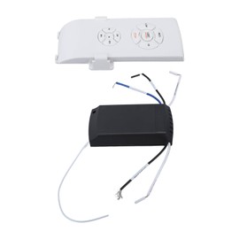 Ceiling Fan Remote Control Kit Ceiling Fan Light Remote Control Kit English Version 85‑240V for Living Room Bedroom Kitchen Conversion Kit