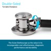 SCIAN Sprague Rappaport Dual Head Stethoscope with Interchangeable Chestpiece for