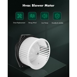 SCITOO 700187 Front HVAC Blower Motor with Fan Cage for Chevy for Colorado,for Chevy for SSR,for GMC for Canyon,for Isuzu for i-280,for Isuzu for i-290,for Isuzu for i-350,for Isuzu for i-370