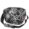 KlickFix Fleur Black Bicycle Bag - One Size