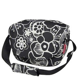 KlickFix Fleur Black Bicycle Bag - One Size