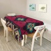 Walmsco Tablecloth Red Style Pattern Decor For Dining Room Kitchen