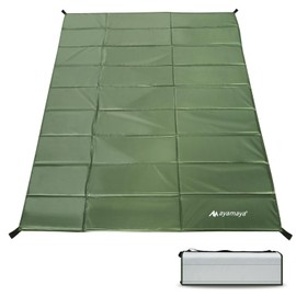 Foam Sleeping Pad for Camping - AYAMAYA Foldable Camping Mattress for 3 4 Person, Extra Thick Waterproof Tent Footprint Inner Camping Mat for Outdoor Backpacking Hiking Picnic Camping