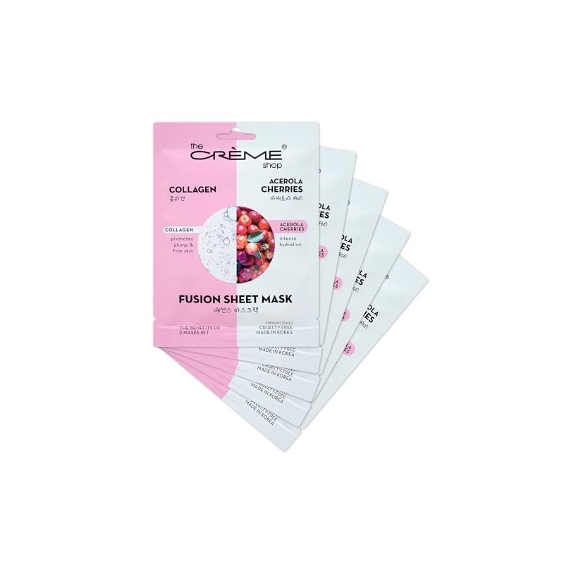 Collagen & Acerola Cherry Fusion Sheet Mask (5 Pack)