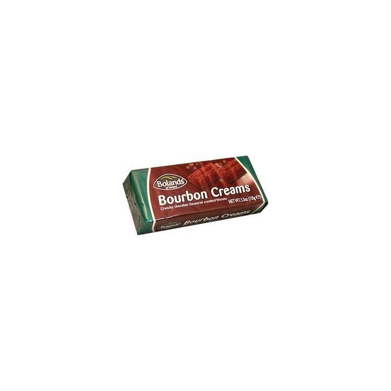 Bolands Bourbon Creams, Irish Cookies Biscuits, 3 pack, 125g each