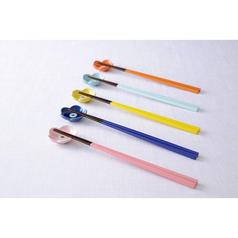 Wakasa Lacquer Japanese Traditional Color Chopsticks Rest Assortment Mikan Tea