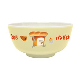 K Company PD-MBS-YL Melamine Bowl (S), Yellow Bread Robb, Size (H x W x D): 2.1 x 4.3 x 4.3 inches (5.4 x 11 x 11 cm)