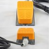 Mioke Foot Switch Industrial Metal Step Switch Foot Pedal -