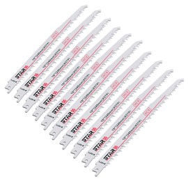 10Pcs 240mm Reciprocating Saw Blades Set, Wood Cutting Reciprocating Saw Blades for Wood Cutting