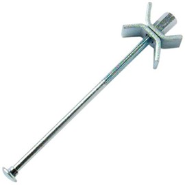 Merriway® BH01160 (10 Pcs) Zinc Plated Worktop Connectors Jig Clamps Joiners, M6 x 150 mm (1/4 x 6 Inch) - Pack of 10 Pieces