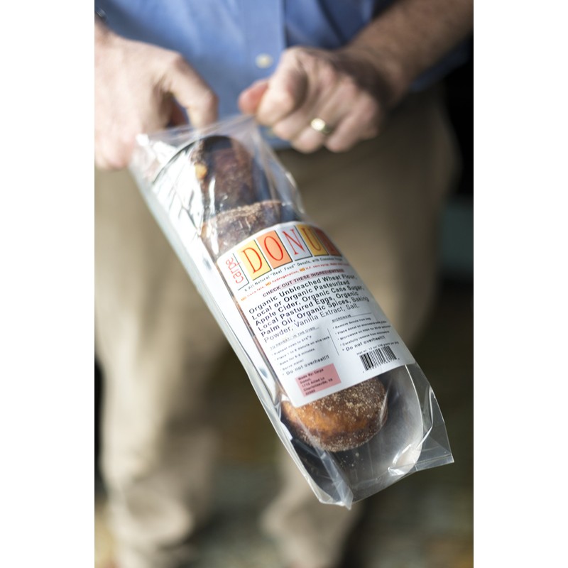 Carpe Donut Organic Apple Cider Cinnamon Sugar or Plain Donut