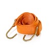 Marcobrothers Flat Bungee Cords Elastic Straps with Hooks，Heavy Duty Bungee