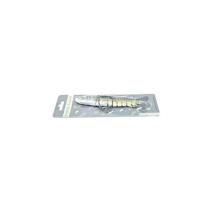 SIMSA-Expert Pike Wobbler Swimbait Artificial Bait Shad (15 cm 26