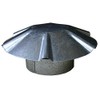 Speedi-Products EX-RCGU 04 4-Inch Diameter Galvanized Umbrella Roof Vent Cap