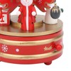 Christmas Music Box Wood Christmas Musical Box Xmas Decoration Gifts