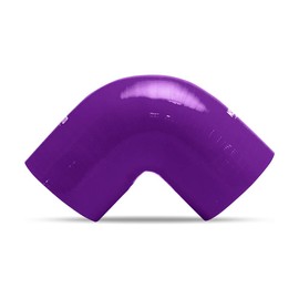 Mishimoto 2.75", 90 Degree Silicone Coupler, Purple