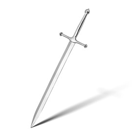 Ruksifg Silvery Metal Letter Opener Knife Sword Letter Opener Decorative Letter Opener Knife Office Mail Supplies