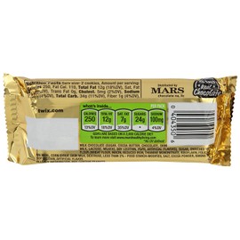 Twix Chocolate Caramel Cookie Bars Singles 1.79 oz, 36-Count
