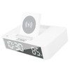 10W Digital Alarm Clock One Button Lifting LED Mirror Electronic