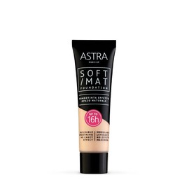 ASTRA Make-up SOFT MAT 04 Vanille - Flüssigkeit, Matt, 3E+1 ml, Mittel, Hautpflege, Glanzkontrolle, Langanhaltend