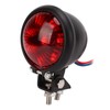 Motorcycle Retro Round LED Taillight Brake Running Light Universal for