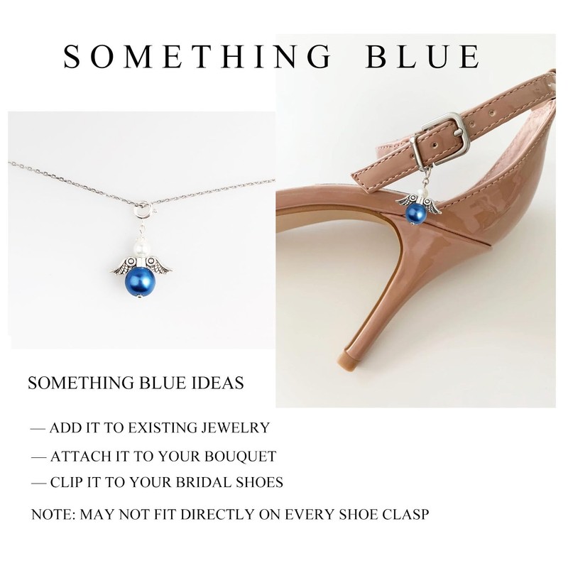 QqzsJewls Something Blue for Bride to Be on Wedding Gifts