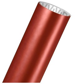 Copper Satin Chrome Car Wrap 25ft x 5ft Stretch Conform Cast Vinyl VVIVID8