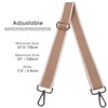 ROYGBCP Adjustable Purse Strap Canvas Crossbody Bag Shoulder Strap Replacement