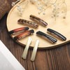 8pcs Hair Barrettes for Women Hair Clips, 2 Styles Tortoiseshell