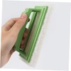 Healeved Plastic Handle Sponge Brush Kitchen Cleaning Sponge Scouring Pad