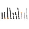 10Pcs Screwdriver Bit S2 PH2 Alloy Steel Double Ended Magnetic