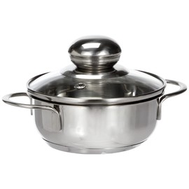 Bratentopf 12cm Saturn 0,4l, Edelstahl rostfrei