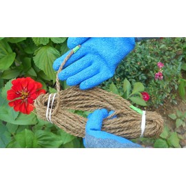 Organic Garden Twine Made of 100% Natural Coconut Fiber,Weight per Pack is 1.0 Lbs,and Length is 150 Feet (50 feet @ 3 Hanks), from Our Own Production.
