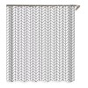 Mebix TRD Cortina De Baño Impermeable 180x180cm + 12 Ganchos