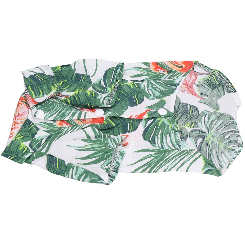 Pet Hawaiian Shirt Hawaiian Style Dog Summer T Shirt Suitable