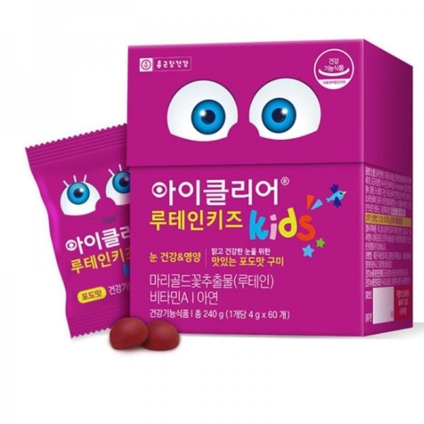 iClear Chong Kun Dang Health iClear Lutein Kids 4g x 60 gummies