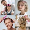 15PCS Peines para Peinar el Cabello Mujer, con 2 Velcro
